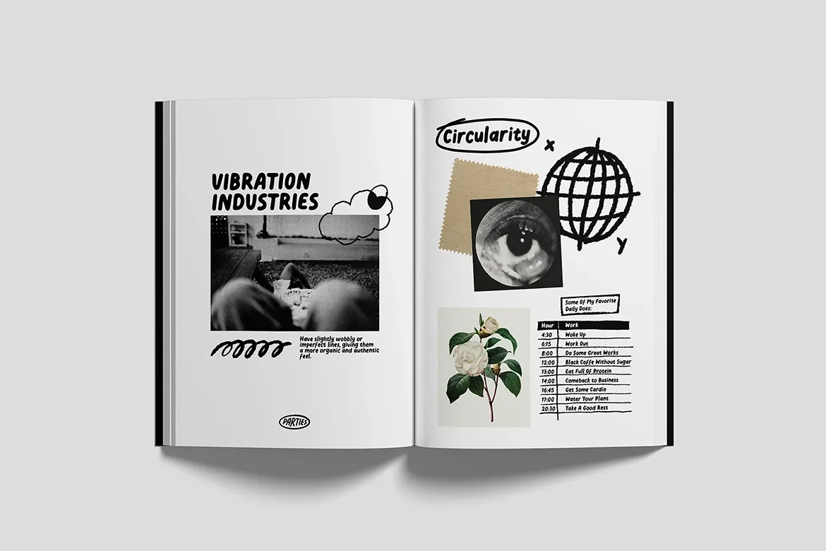 Healthy Hand - Bold Handwritten Display Font