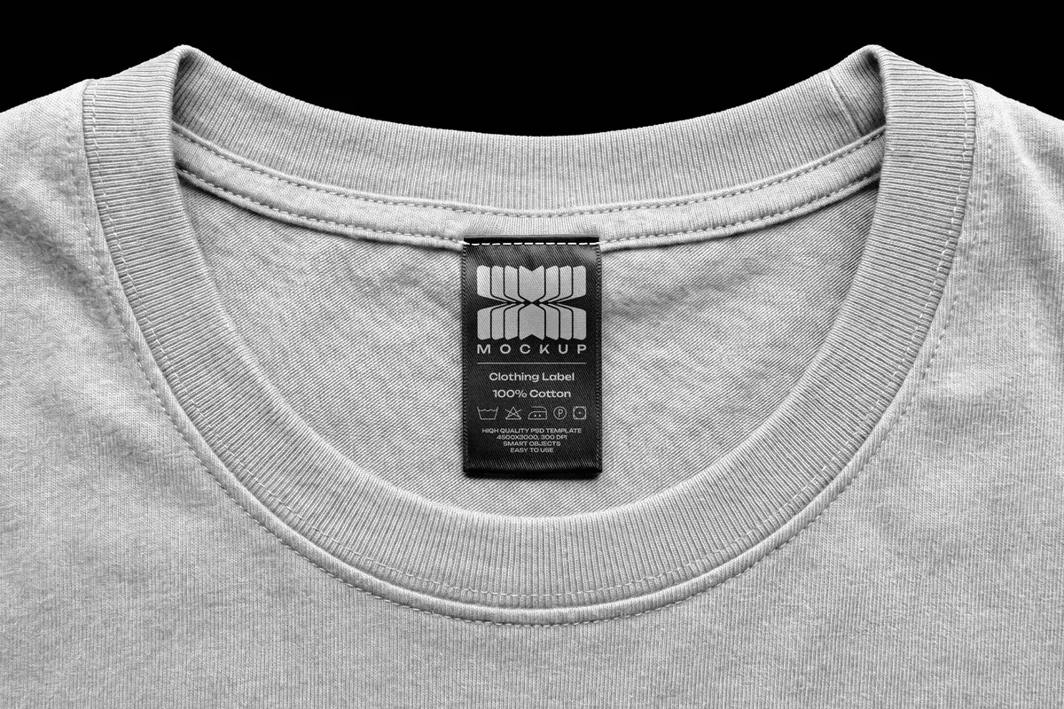 T-Shirt Label Mockup