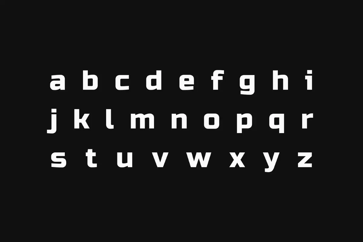 Russo One - 90s Sports Font