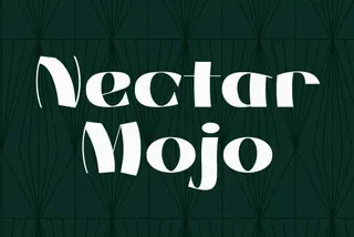 Nectar Mojo - Art Deco Typeface