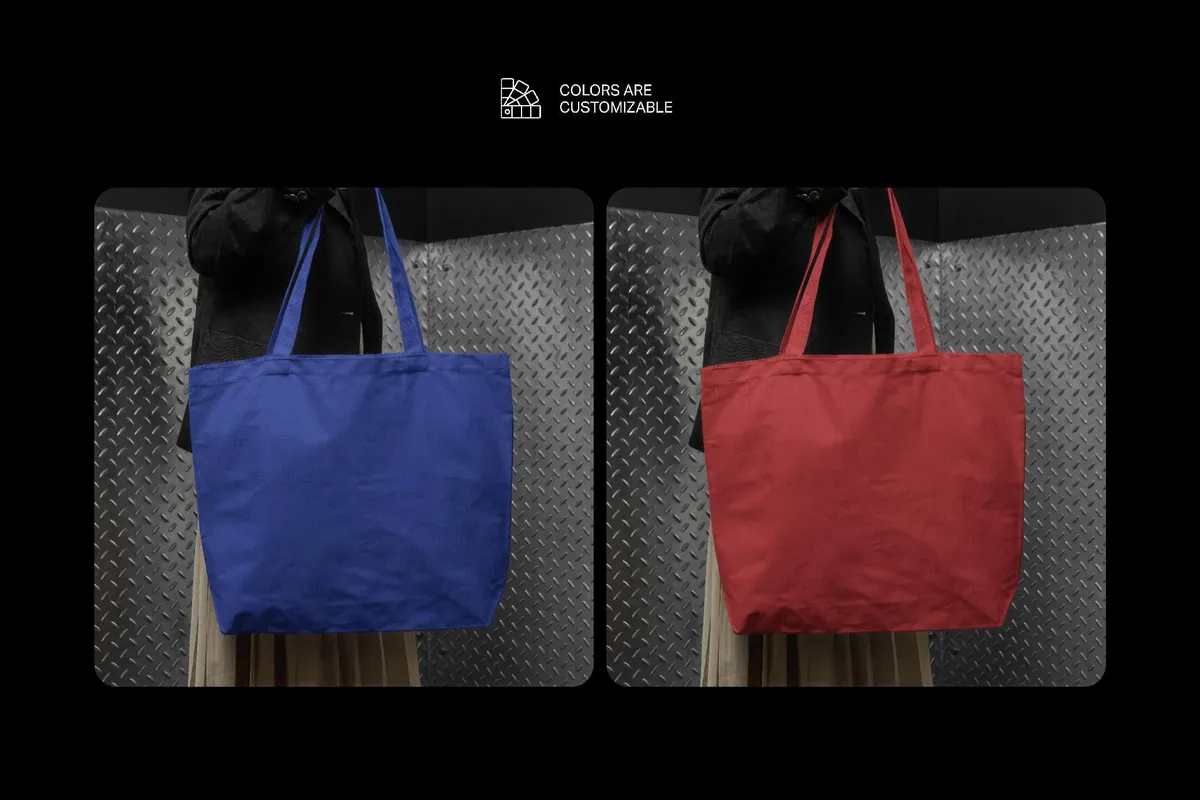 Canvas Tote Bag Mockup