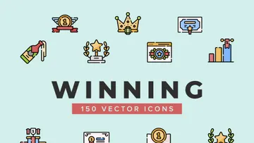 Winning Vector Icons