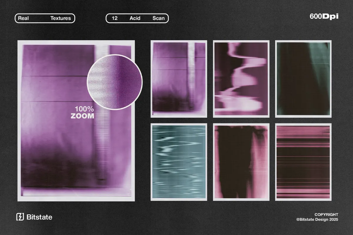 Acid Scan Texture Overlays