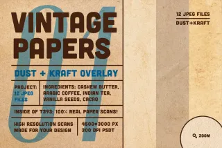 Vintage Paper Textures Collection