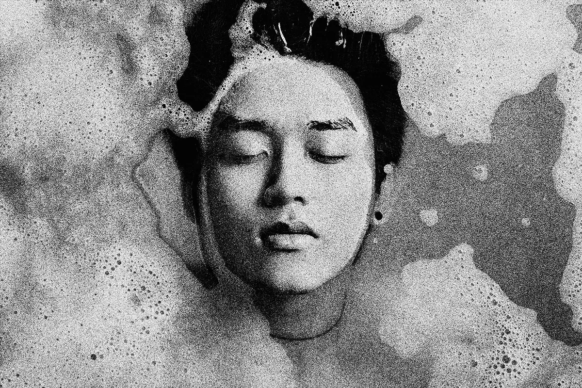 Risograph Dust Photo Effect