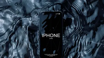 Floating iPhone 15 Pro Mockup