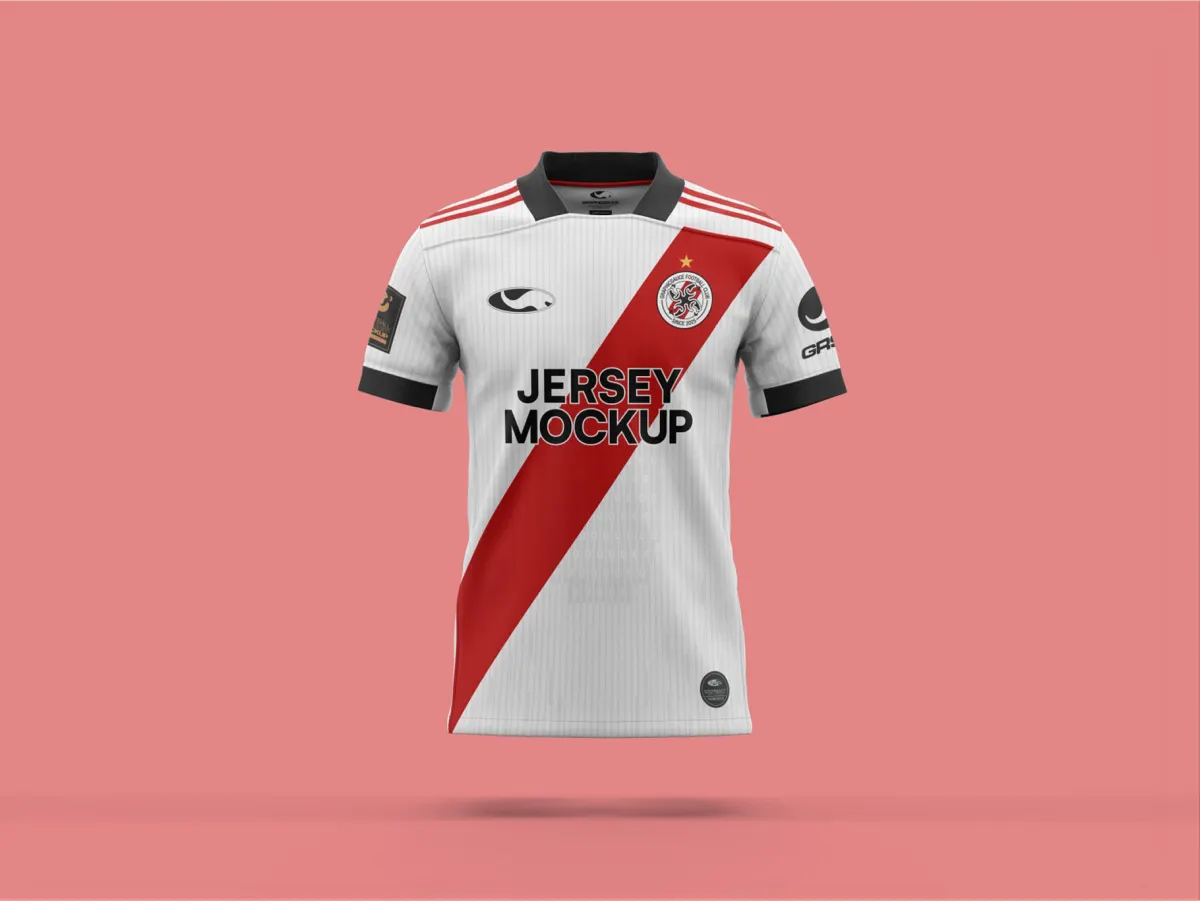 Front View Jersey Mockup