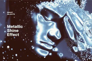 Metallic Shine Photo Effect