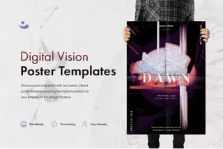 Digital Vision Poster Templates