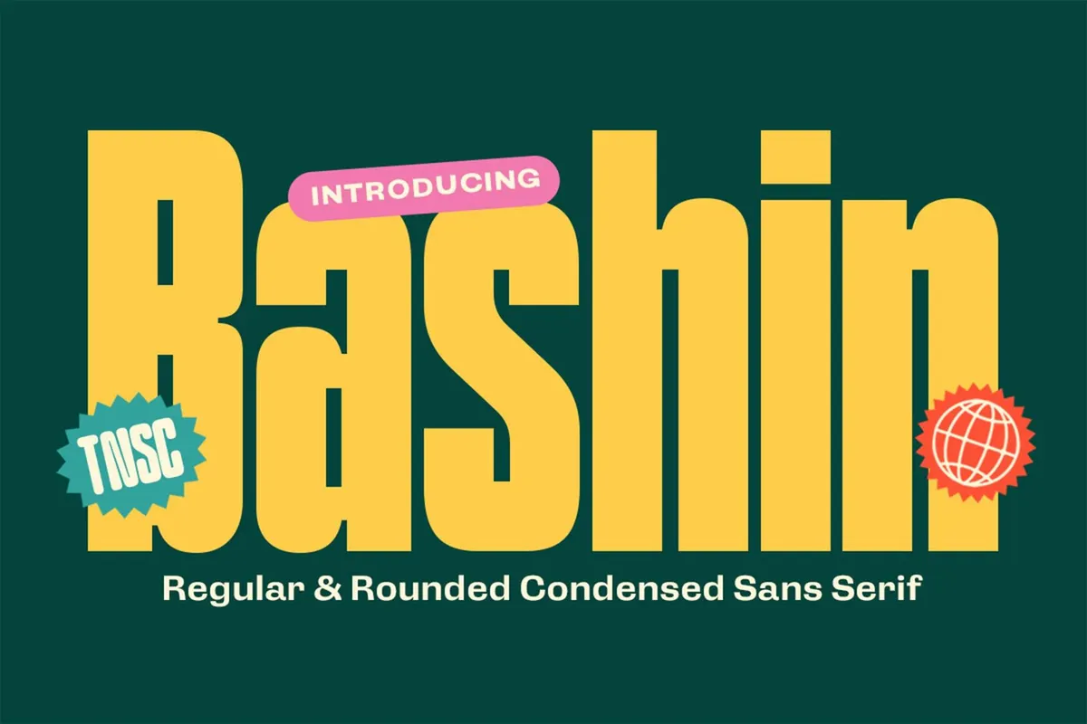 TNSC Bashin - Condensed Sans