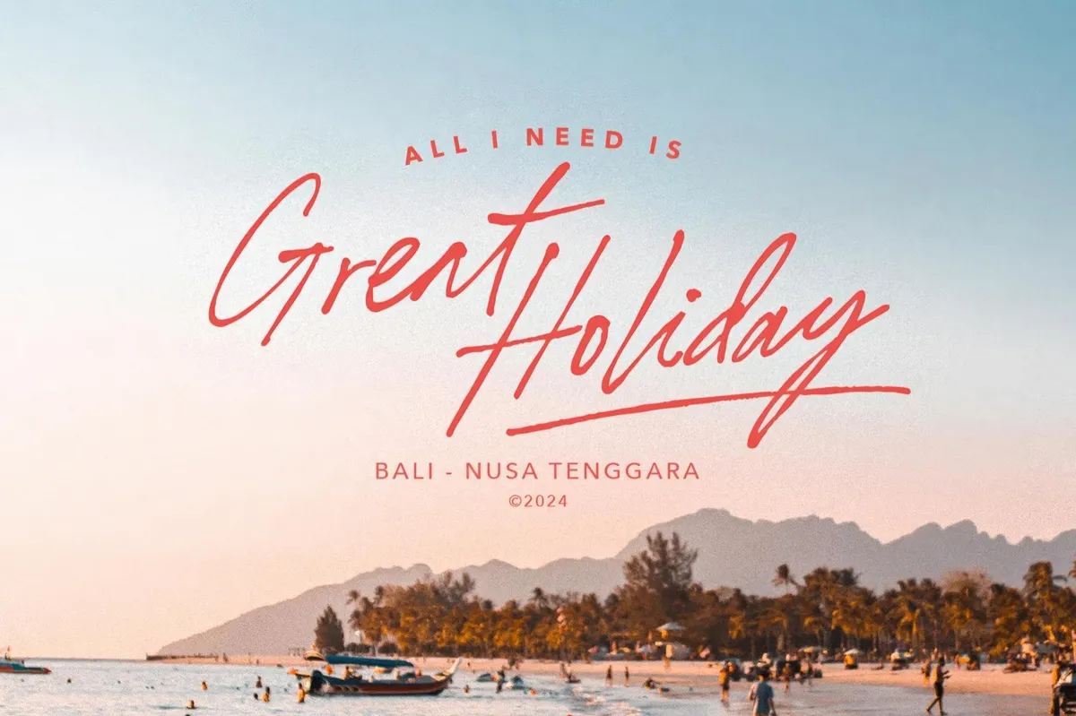 Awesome Ways — Ligature Script