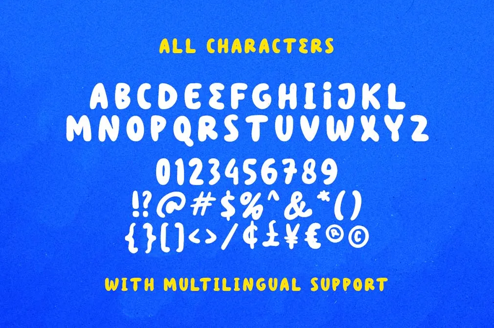 Morning Person — Cute Bold Font