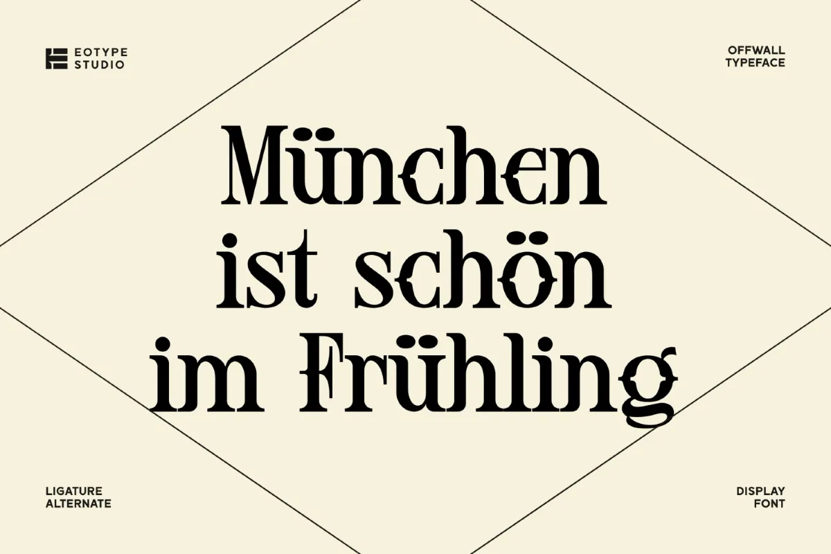 Offwall - Western Display Serif Font
