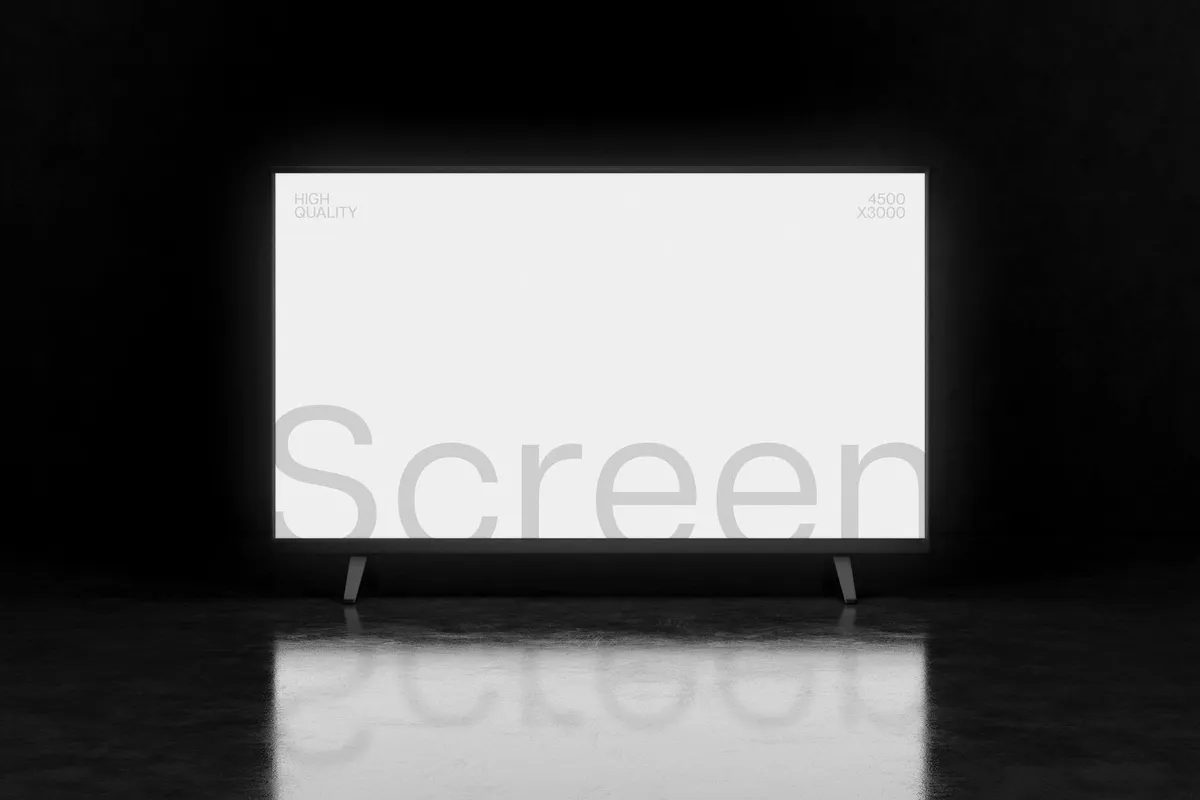 TV Screen Mockup