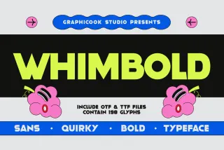 Whimbold Font
