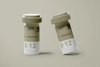 Pill Bottle Mockup