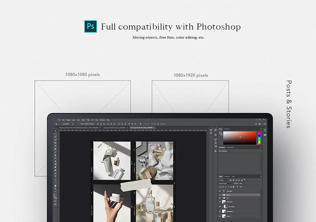 Verbena Instagram Templates