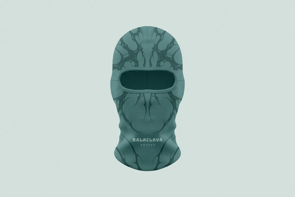 Full-Face Balaclava Mockup