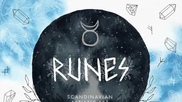 Scandinavian Runes Artistic Set