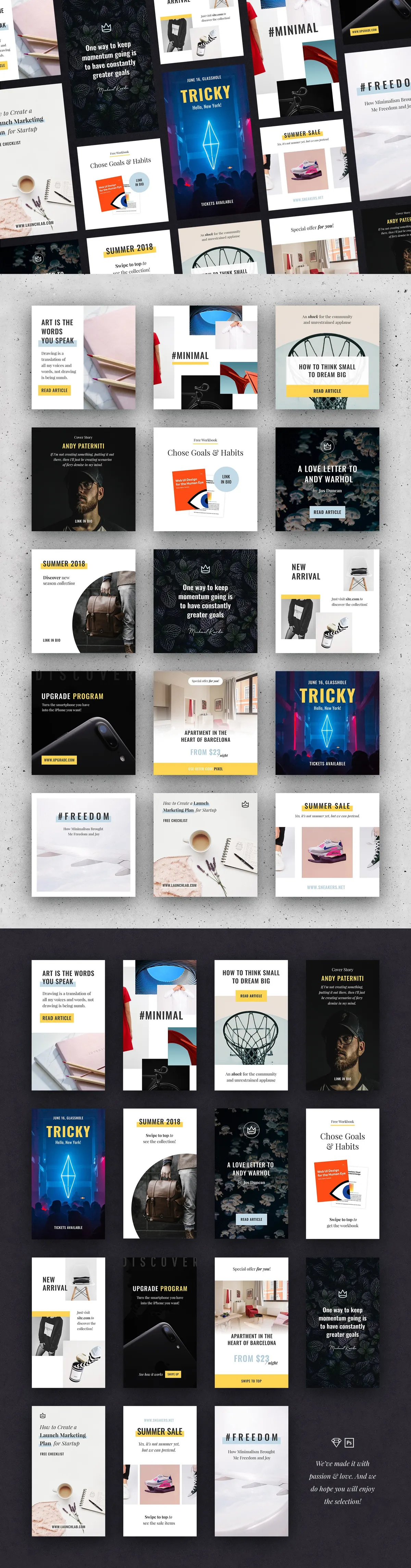 Everyday Instagram Templates