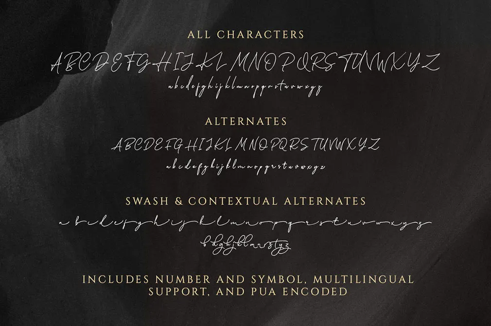 Katherine Signature Font