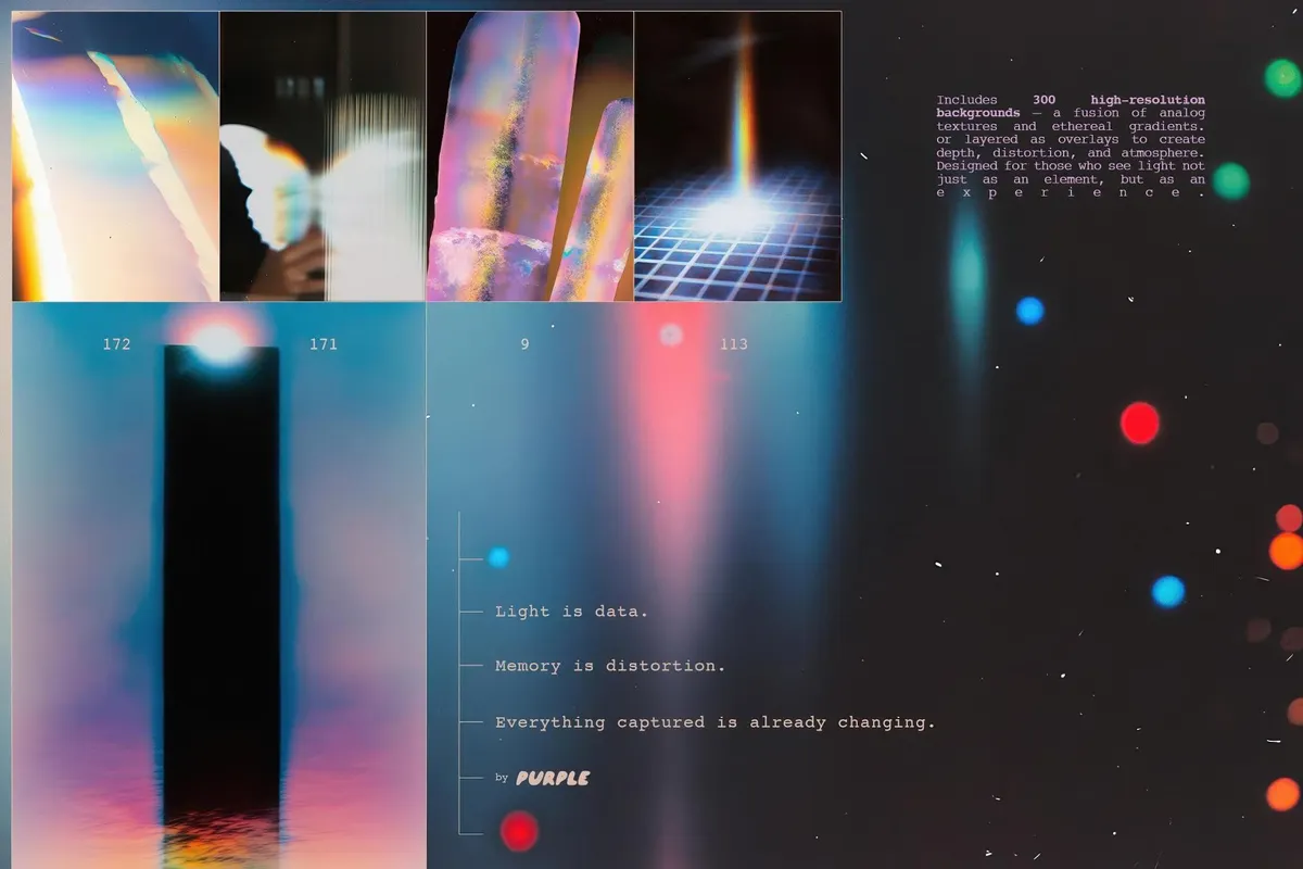 AFTERGLOW: Faded Light Textures