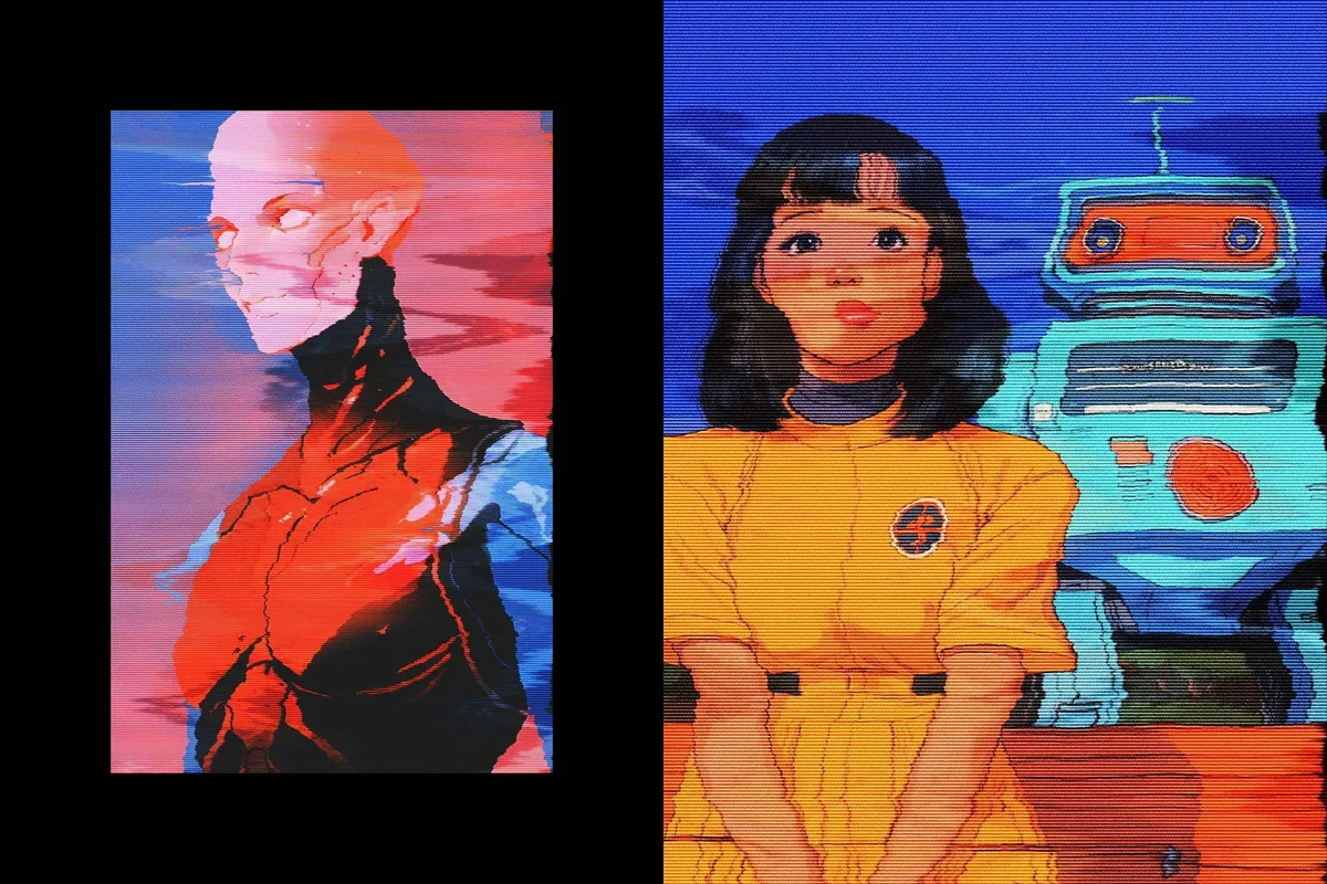 Broken Screen Photo Effect