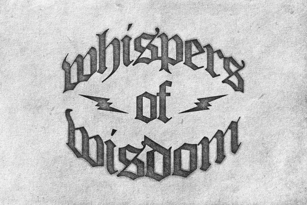 Grunge Printer Text & Logo Effect