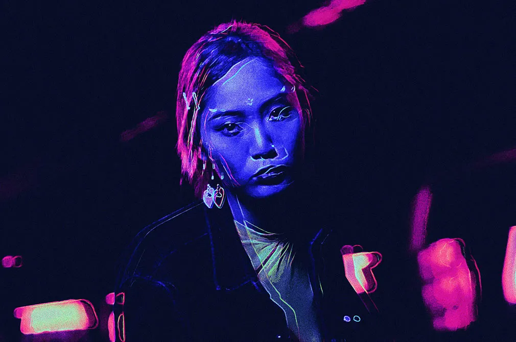 Cyberpunk Photo Action