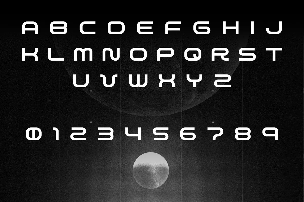 Generic Techno Font