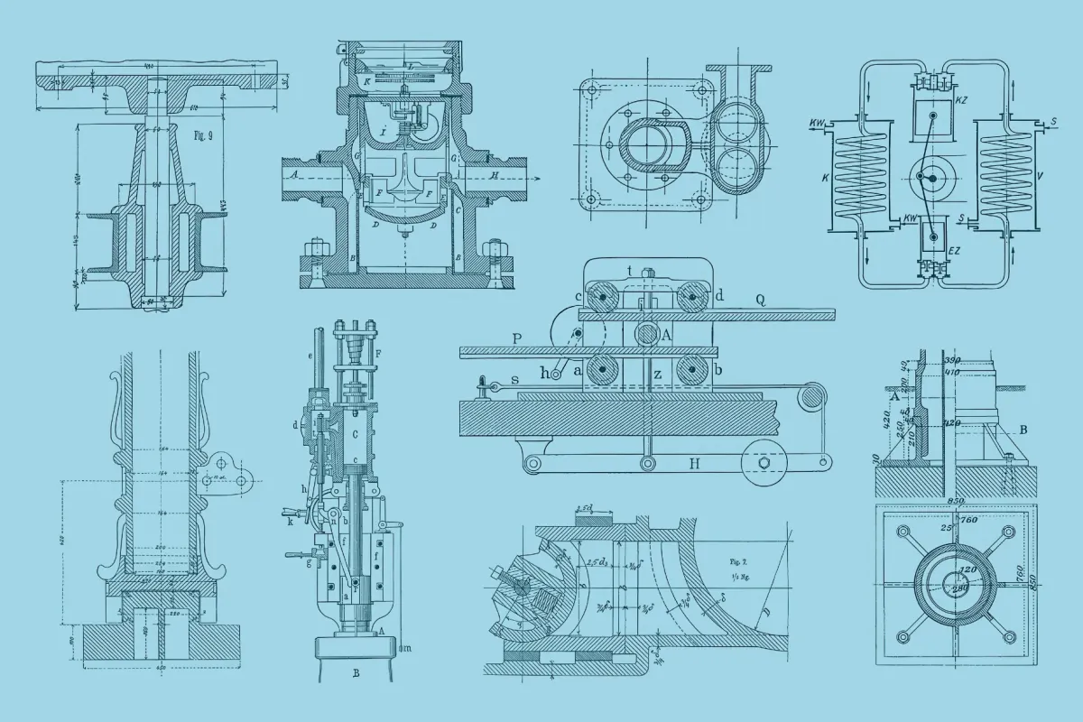 Vintage Blueprints Collection