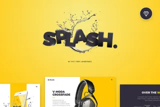 20 Splash UI Kit Screens