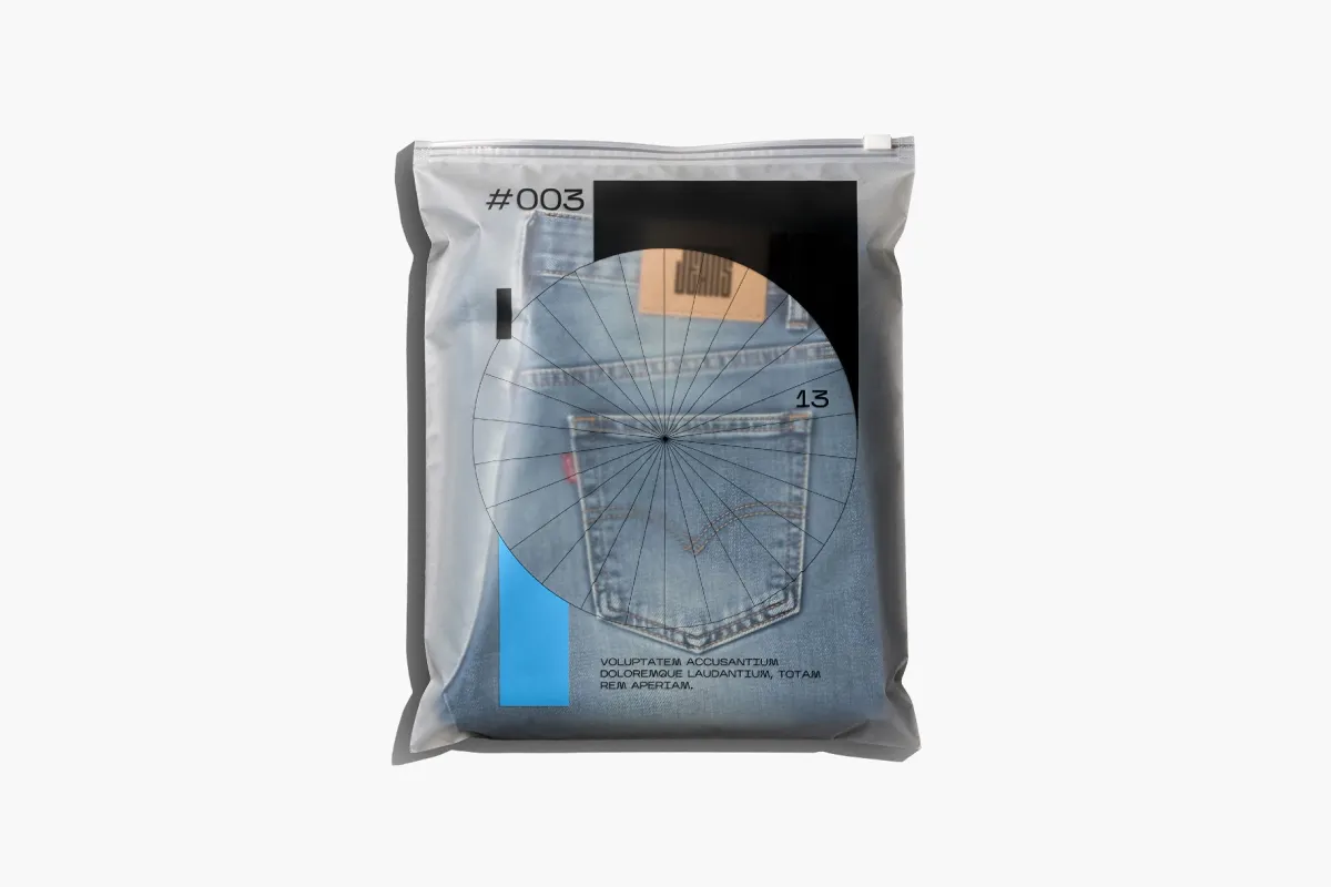Jeans Mailer Mockup