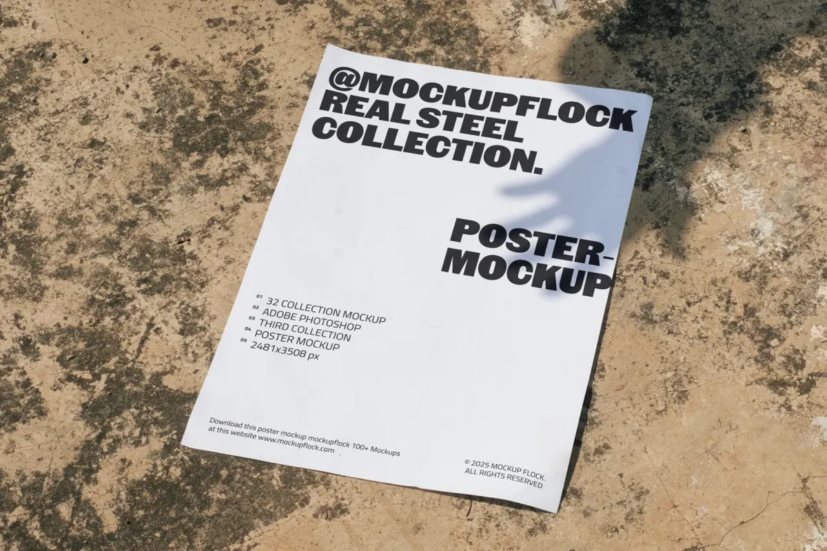 Grunge Poster Mockup