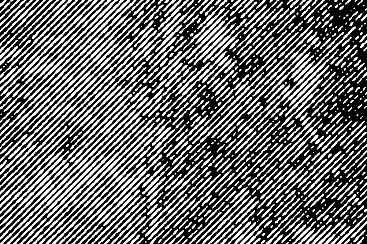 Rough Lines - Halftone Line Overlays