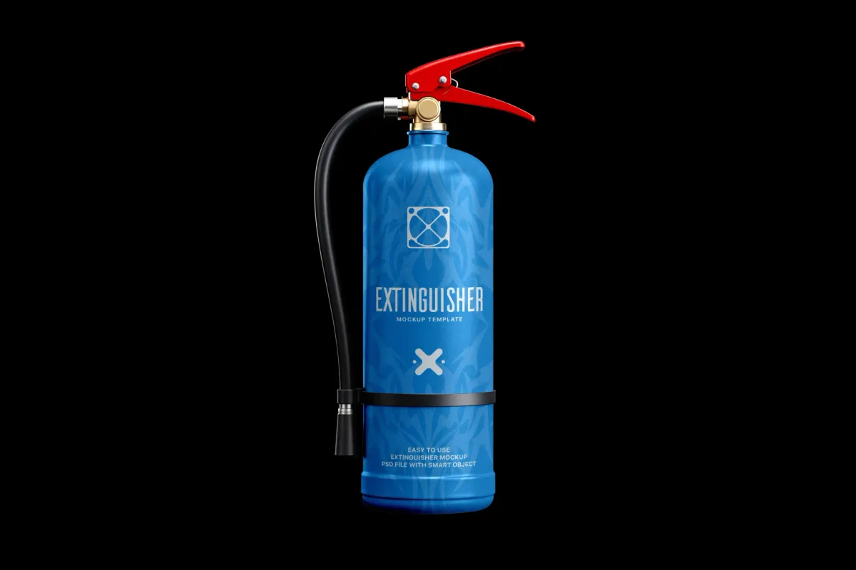 Fire Extinguisher Mockup