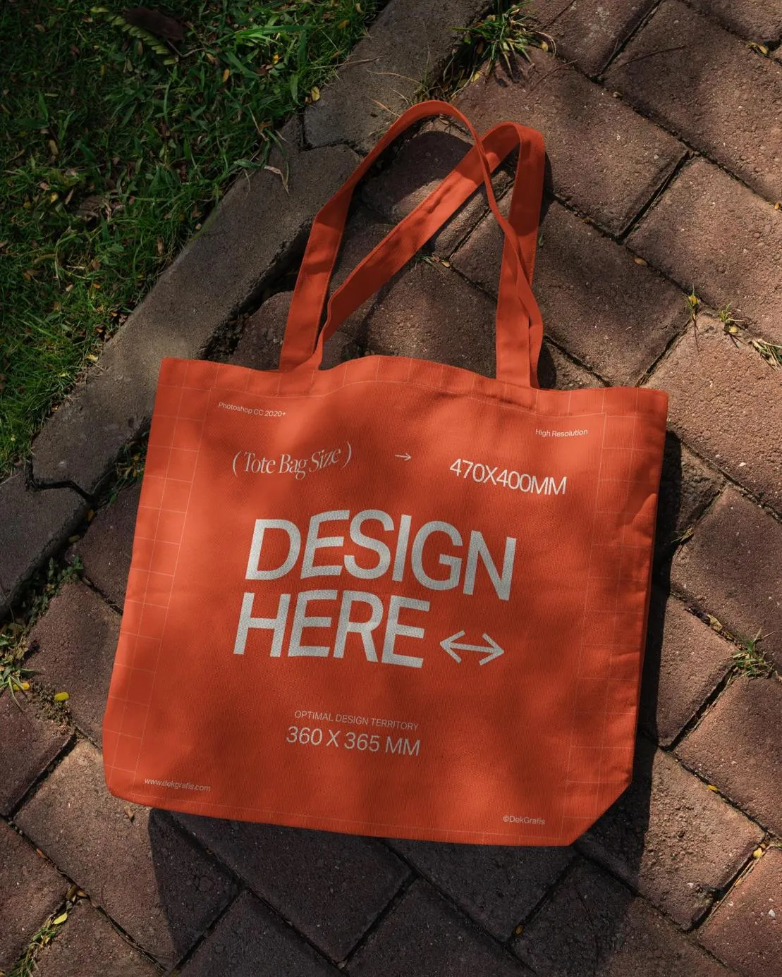 Cotton Tote Bag Mockup