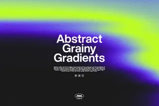 Abstract Grainy Gradient Textures