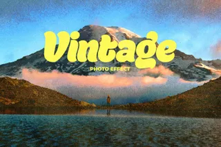 Vintage Print Photo Effect
