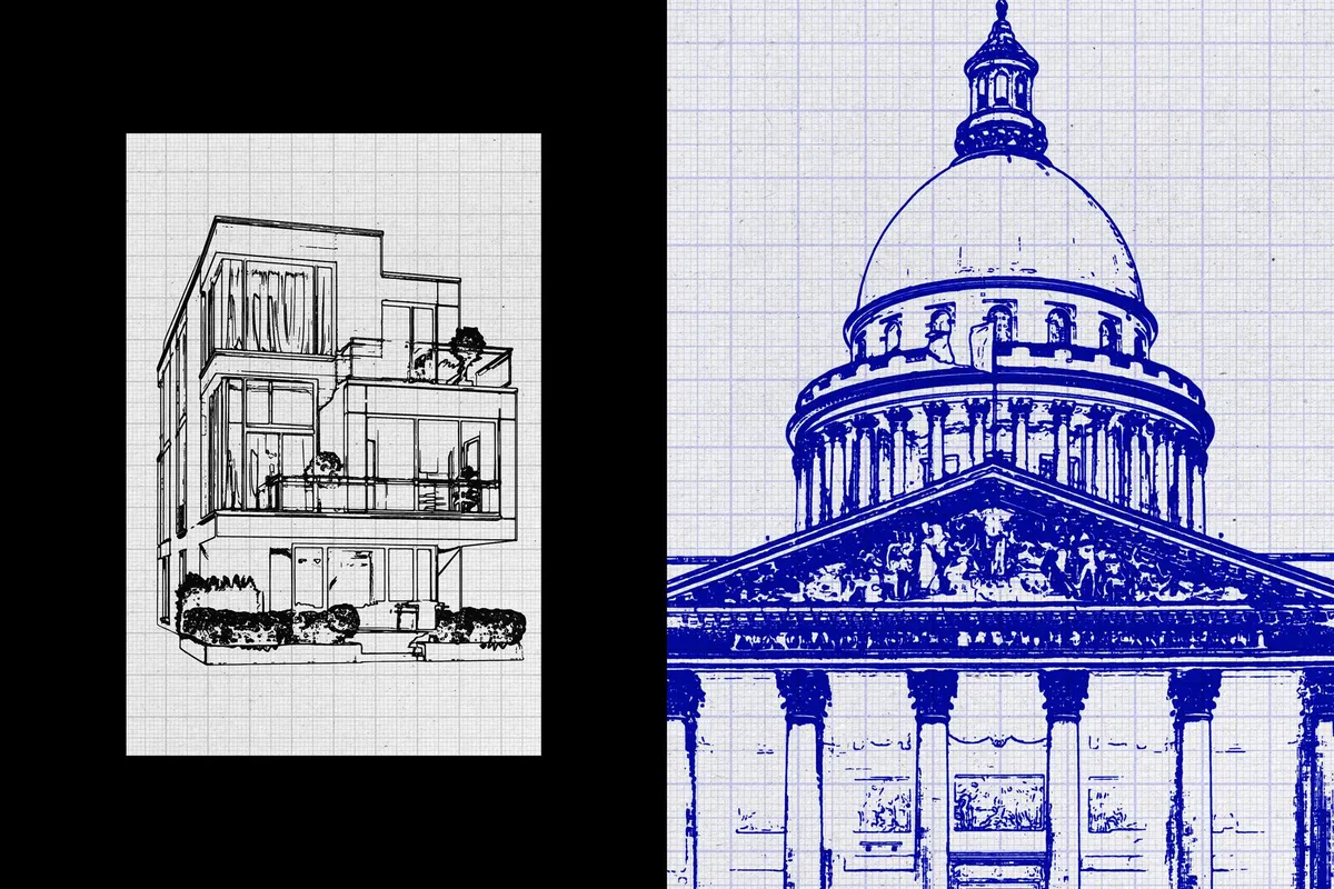 Pen Sketch Photo Effect