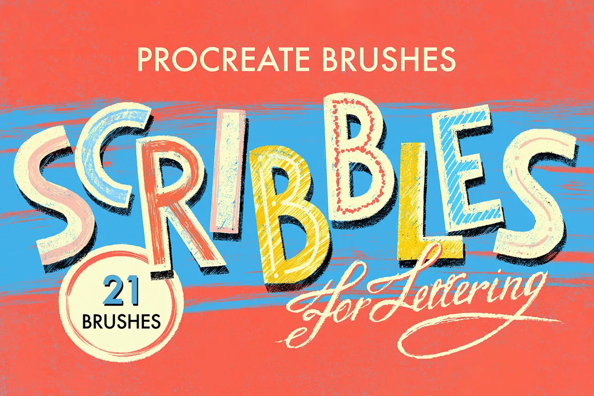18 in 1 Procreate Brushes Bundle