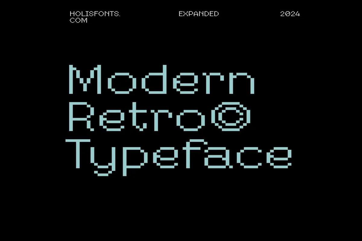 Hopixel Pixel Font Family