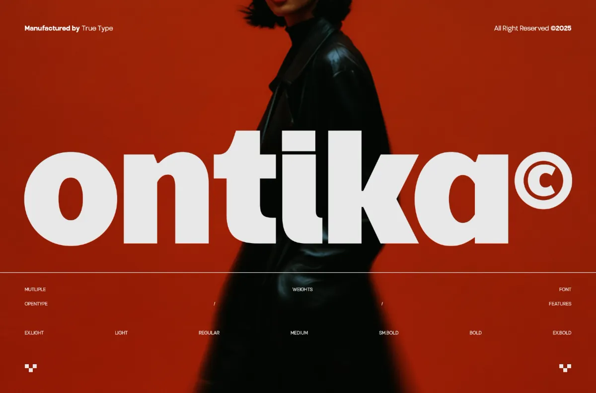 TRT Ontika - Variable Sans Serif Font