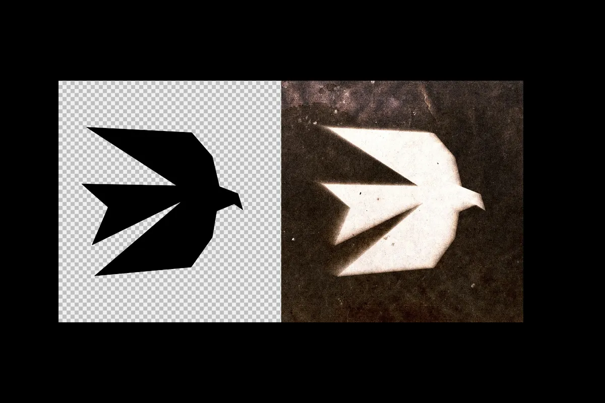Grunge Paper Print Effect