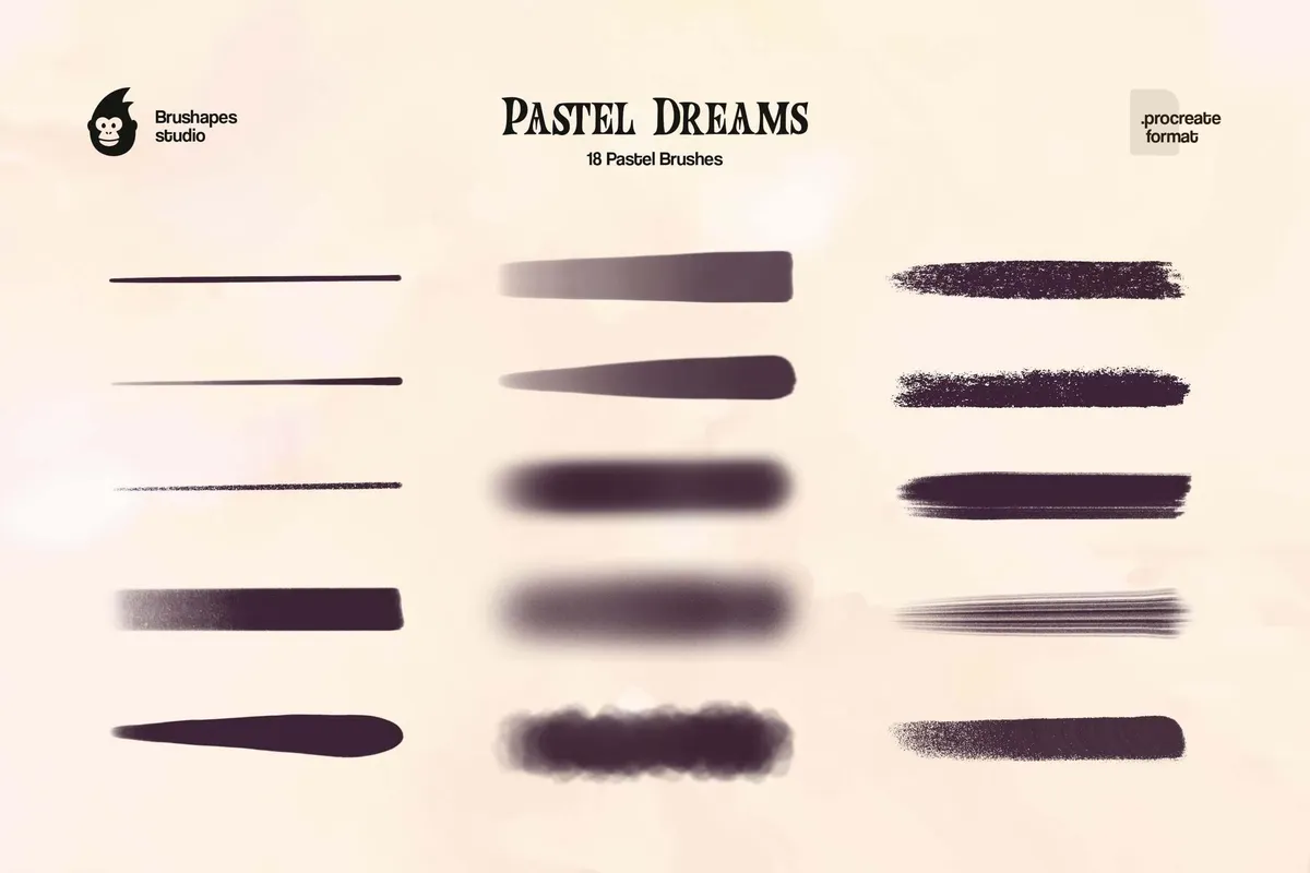 Pastel Dreams Procreate Brushes
