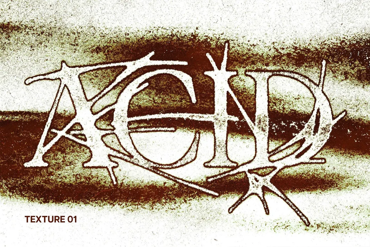 Messy Grunge Text Effect