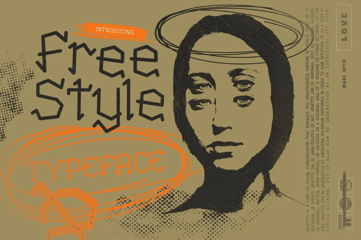 Freestyle - Graffiti Display