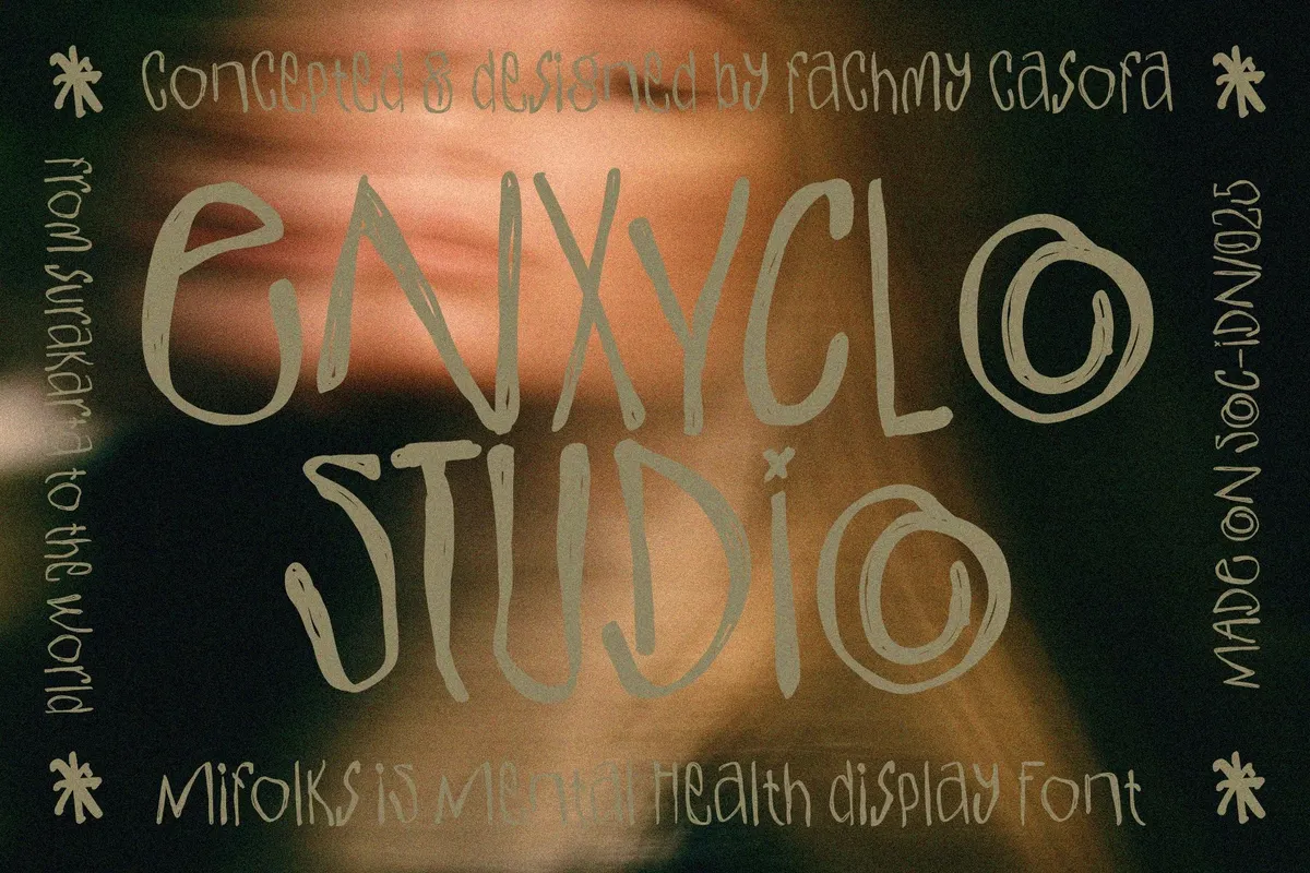 MIFOLKS — Naive Handwritten Font