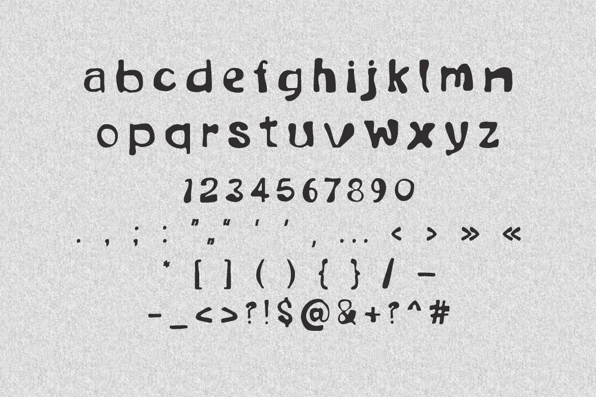 Blurink - Quirky Modern Font