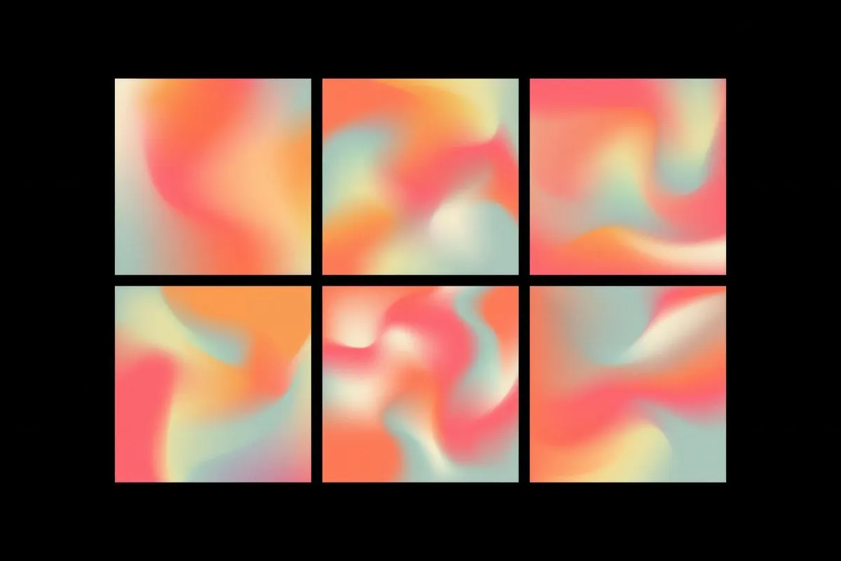 Soft Blend Gradient Texture Collection